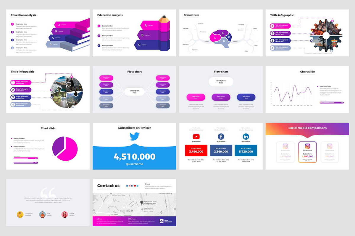 Business Clean Proposal, a Presentation Template by Evgeny Bagro (Photo 5 of 7)