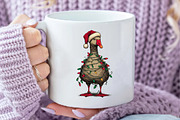 Funny Sarcastic Christmas Goose PNG, an Illustration by Daily.Designs (Thumbnail 3 of 5)