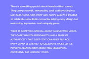 Happy Charm Handwritten Font, a Handwritten Font by Your Social Bae (Thumbnail 2 of 7)