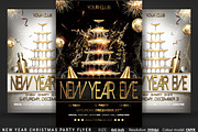 New Year's Eve Party Flyer, a Flyer Template by Artolus (Thumbnail 1 of 5)