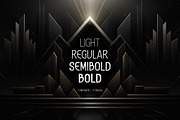 GILDED | Neo Vintage 16-Font Family, a Sans Serif Font by Ckybe's Corner (Thumbnail 2 of 18)