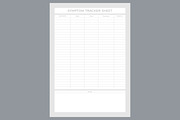 Symptom Tracker Self Care Planner, a Stationery Template by shahsoft (Thumbnail 2 of 4)