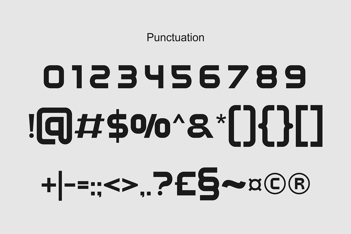 NEONOVA Profesional Geometric Font, a Sans Serif Font by WhymoreArt (Photo 9 of 9)