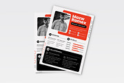Modern Resume CV, a Resume Template by iDoodle Studio (Thumbnail 3 of 4)