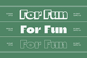 Fulcher 3D, a Sans Serif Font by Craft Supply Co. (Thumbnail 2 of 8)