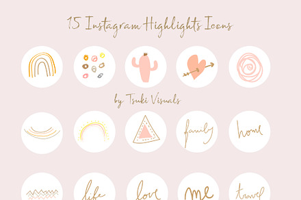 INFLUENCER Instagram Highlight Icons