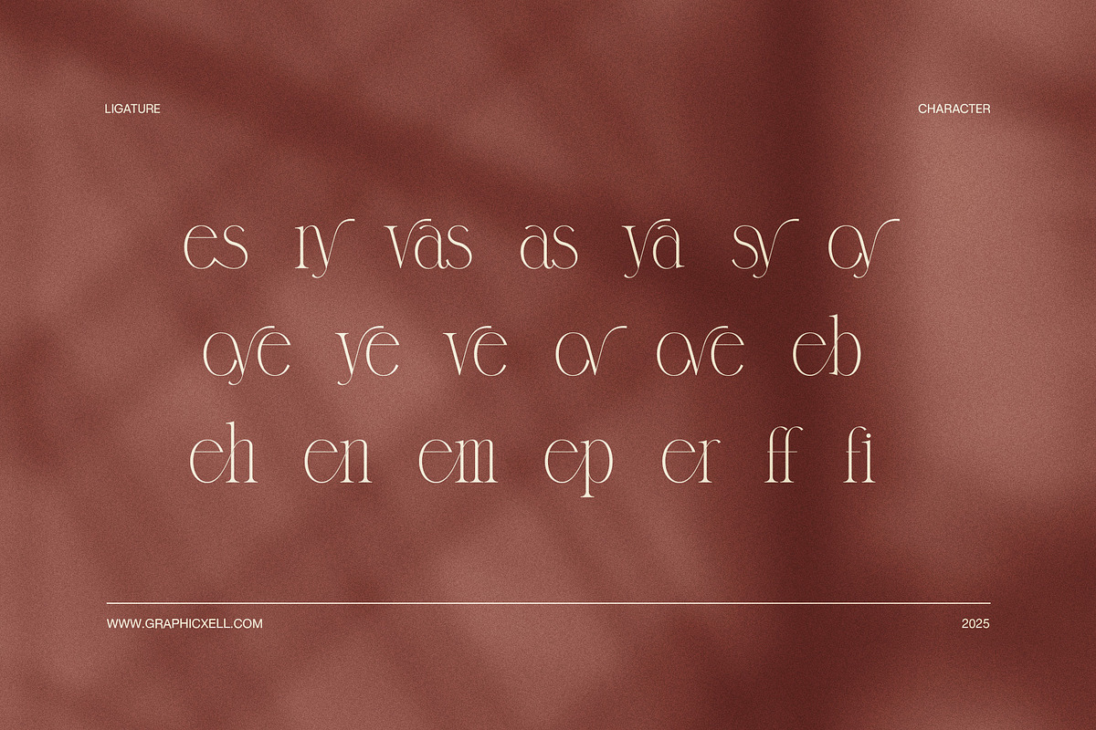 Roverys Minimalist Serif Font, a Serif Font by Elegant Font (Photo 8 of 8)