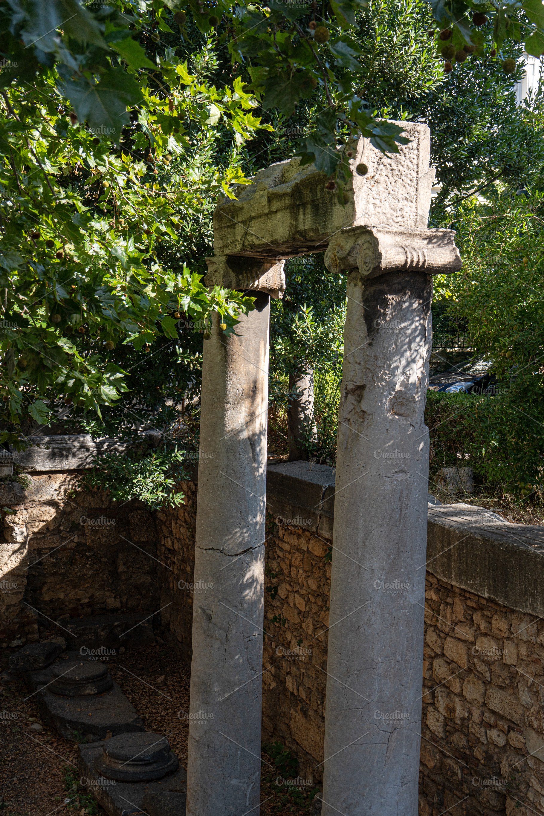 Ruins of Athenian Acropolis in Athens, an Architecture Photo by Anna Bogush