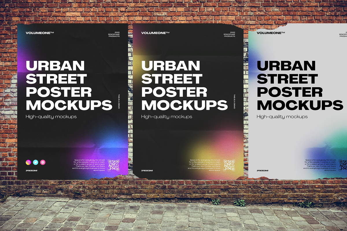 Urban Street Poster Mockups, a Mockup by SPACECAKE (Photo 5 of 8)