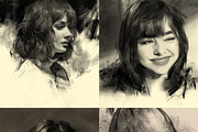 Charcoal Brushes for Procreate, a Brush Add-On by John Fenerov Art (Thumbnail 2 of 2)