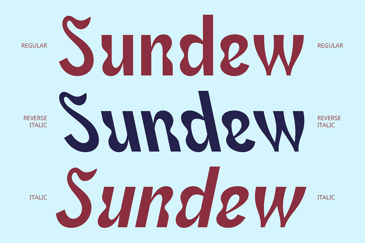 CS Roden – Psychedelic Font, a Sans Serif Font by Craft Supply Co. (Photo 2 of 8)