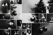 Dark Christmas - 141 images, a Seasonal Illustration by Handmadefont (Thumbnail 13 of 19)