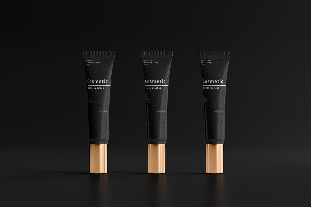 Dark Cosmetic Branding Mockups, a Cups & Container Mockup by pmvch (Photo 38 of 86)