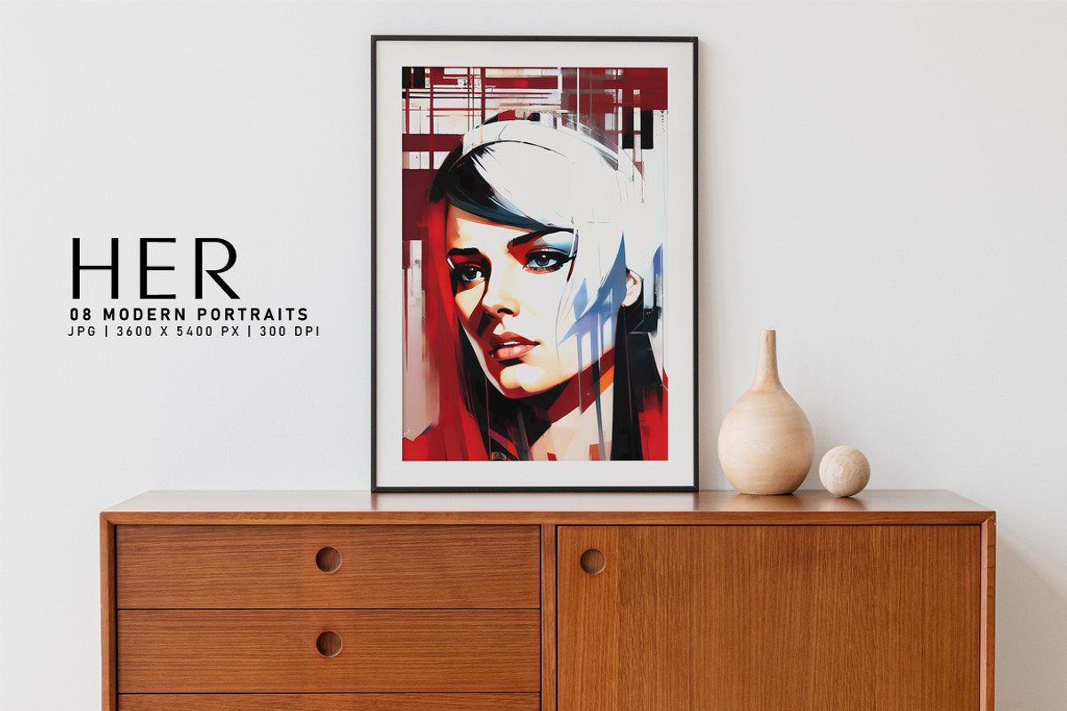 Her, a Decorative Illustration by Digital Art Creations (Photo 5 of 6)