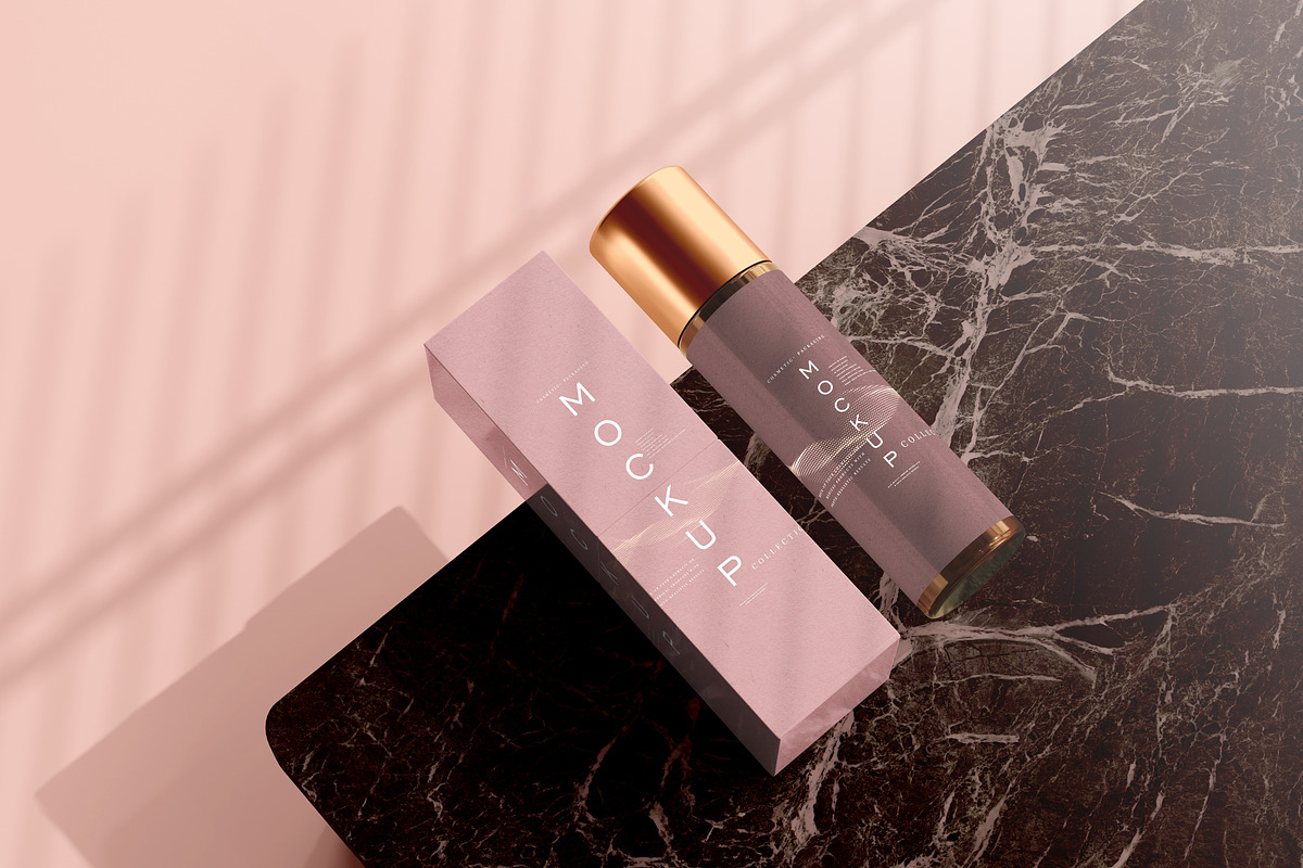 390+ Cosmetic Branding Mockup Scenes, a Cups & Container Mockup by pmvch (Photo 261 of 367)