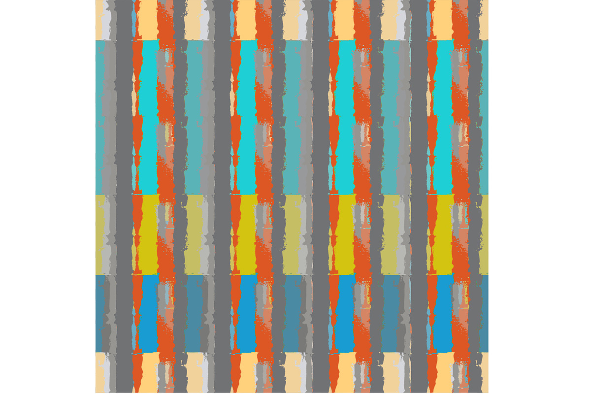 Modern Art Stripe Seamless Pattern, a Pattern Graphic by Sharon Schwalbe (Photo 3 of 4)