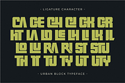 Urban Block - Bold Display Sans, a Sans Serif Font by Pian45 Studio (Thumbnail 8 of 8)