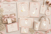 Watercolor Goose PNG Set, an Animal Illustration by Lembrik's Artworks (Thumbnail 3 of 4)