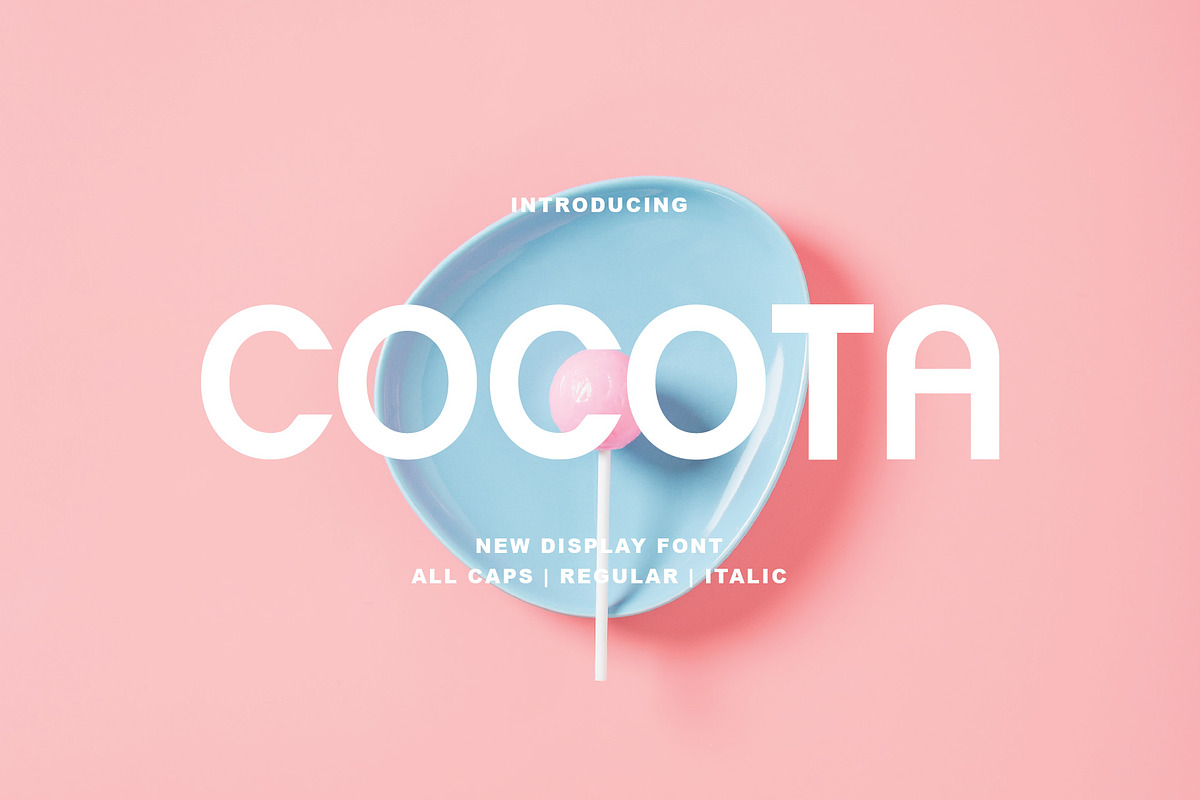 COCOTA, a Sans Serif Font by rmdndsign (Photo 1 of 9)