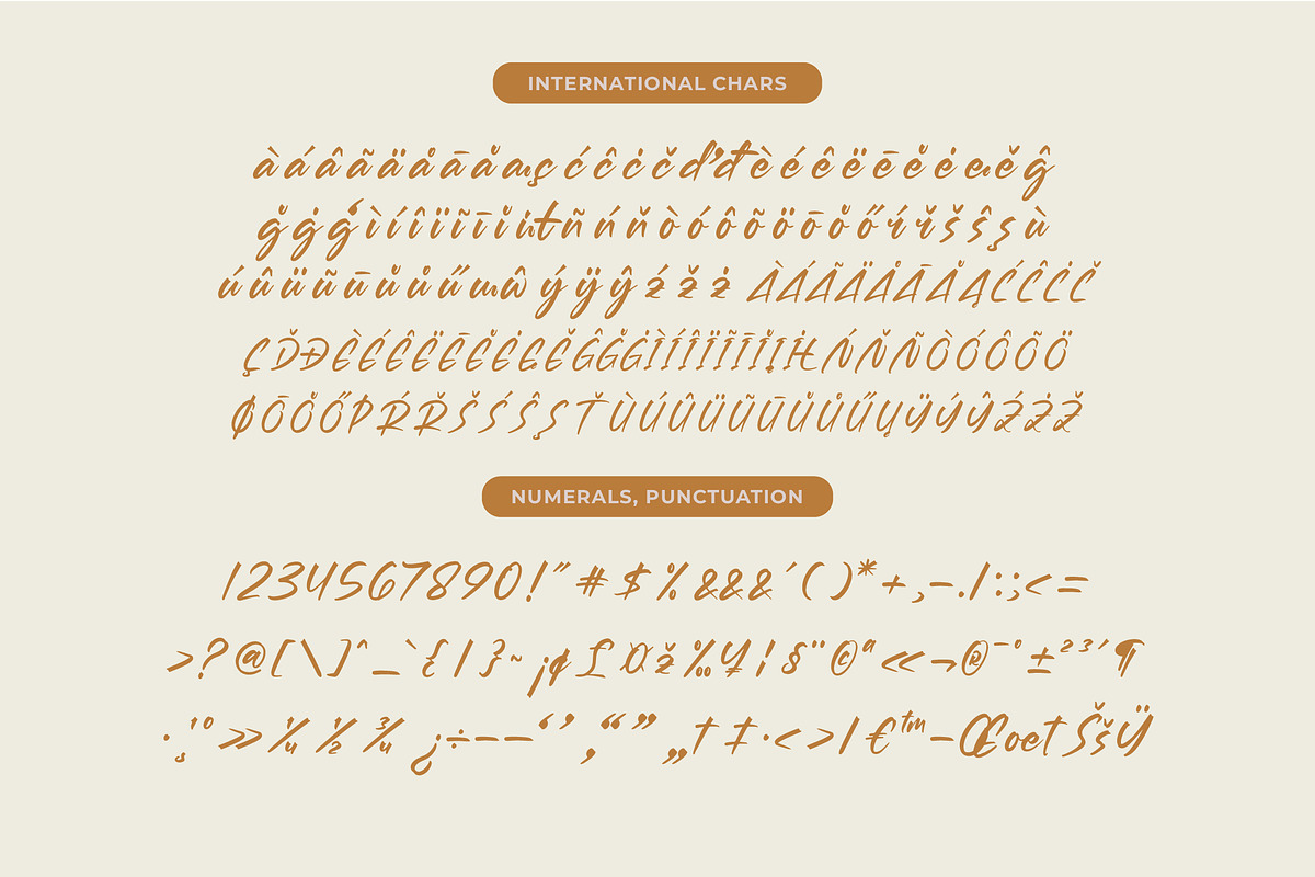 Ratlesa Skottalle Bold Handwritten, a Script Font by Letterena Studios Script (Photo 19 of 20)