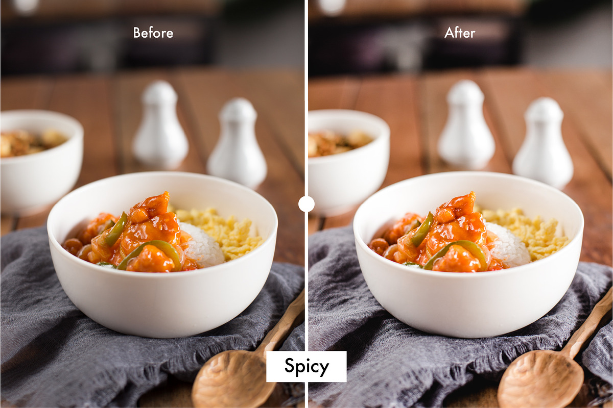 Bundle Food Lightroom Presets, an Action Add-On by IKFDY (Photo 7 of 7)