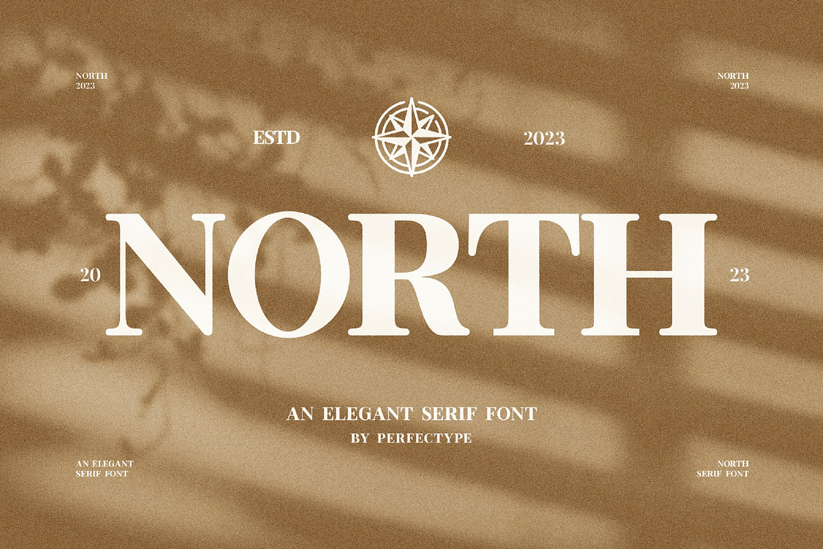 North Elegant Serif Font, a Serif Font by Perfectype (Photo 1 of 10)