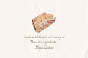 Whimsical Cozy Hand Written Font, a Handwritten Font by whiteheartdesign (Thumbnail 12 of 13)