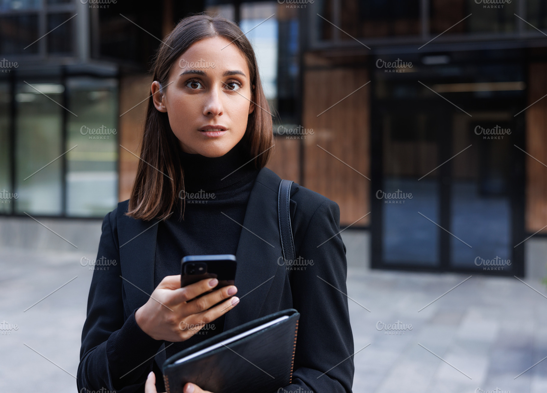 Portrait of a beautiful woman, a Business Photo by Artem Varnitsin