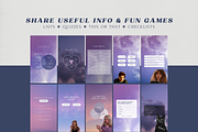 Mystical Instagram Astrology Canva, a Social Media Template by Story Native (Thumbnail 9 of 11)