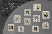 Vintage Lace Frame Set, an Object Graphic by Layl Atelier (Thumbnail 8 of 10)