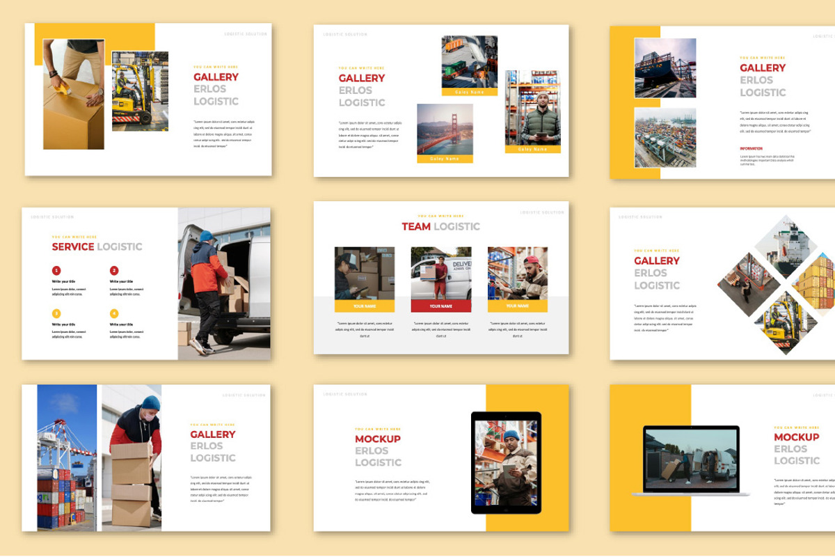 Erlos Logistic Keynote, a Presentation Template by Overcloud (Photo 3 of 4)