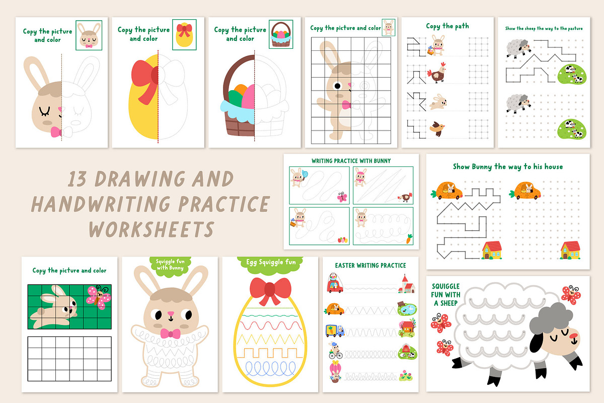 Easter village games and activities, an Education Illustration by Lexi Claus (Photo 9 of 15)