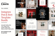 Boss Social Media Templates, a Social Media Template by Brand & Bloom (Thumbnail 1 of 9)