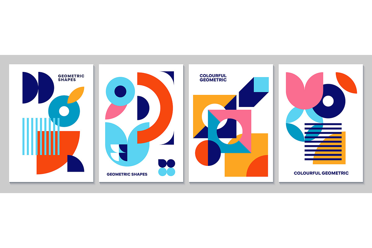 Abstract modern posters, an Illustration by Buch&Bee (Photo 3 of 3)