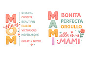 Mother's Day PNG, She is Mom PNG, an Illustration by SinaCreation (Thumbnail 5 of 11)