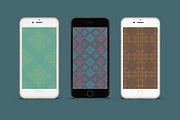 10 Seamless Indian Doodle Patterns, a Pattern Graphic by Swathi Kirthyvasan (Thumbnail 5 of 7)