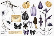 Ultimate Autumn Bundle Clipart, an Illustration by WatercolorWind (Thumbnail 30 of 45)