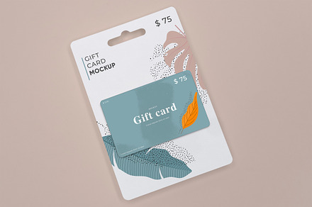 Gift Card Mockup