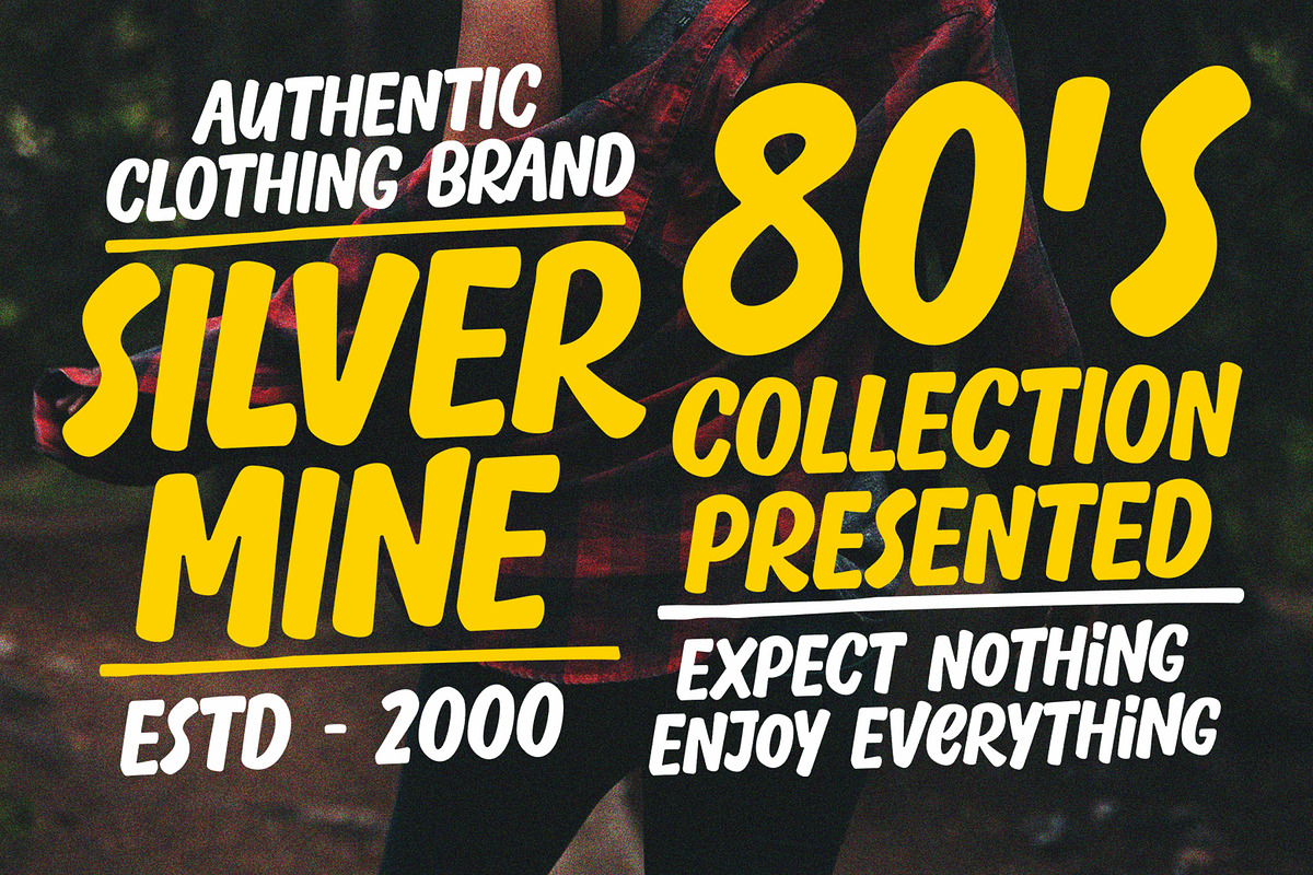 50% Tiger Chest – Urban Display Font, a Sans Serif Font by Four Lines Std. (Photo 5 of 9)