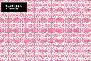 Seamless Batik Background, a Pattern Graphic by mesuka