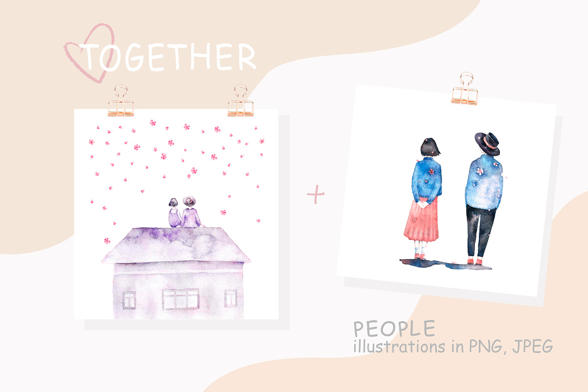 All Together, a Decorative Illustration by Knysh Ksenya (Photo 3 of 7)