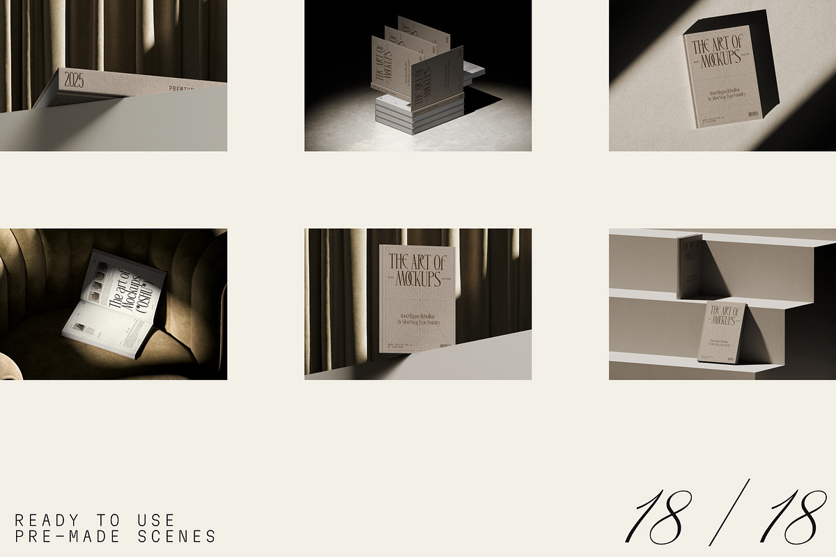 Book mockups V2 (63 PSD), a Books & Magazine Mockup by Creatoom (Photo 6 of 12)