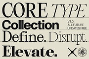 Font Kit Core Type Collection NC-29, a Font by NOCTA SUPPLY (Thumbnail 1 of 7)