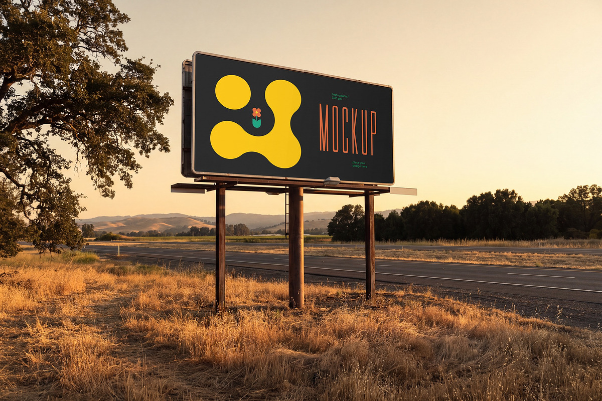 Outdoor Billboard Mockup Bundle, an Advertising Mockup by dpi (Photo 5 of 17)