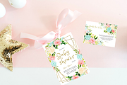 Pink mint floral clipart, an Illustration by heyiamalice (Thumbnail 10 of 13)