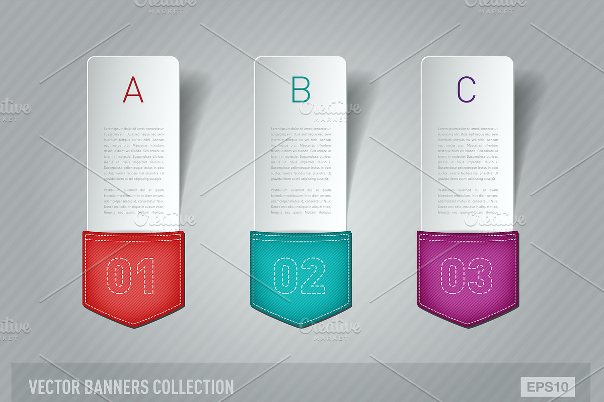 Denim Pocket Banners, a Templates & Theme by lissius (Photo 3 of 10)