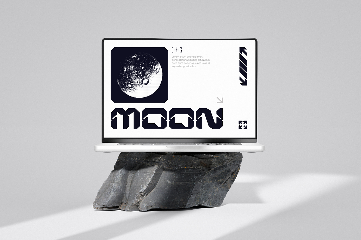 Nexokora Techno - Logo Font, a Sans Serif Font by Nirmana Visual (Photo 6 of 8)
