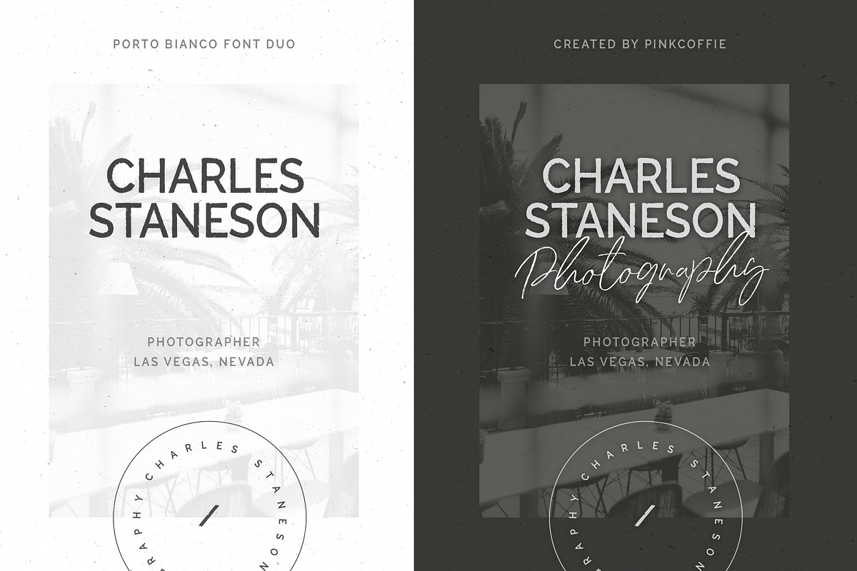 Porto Bianco | Script + Sans Serif, a Sans Serif Font by Pink Coffie (Photo 20 of 25)