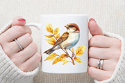 Autumn Forest Animals & Birds PNG, an Illustration by Sublimation Artist (Thumbnail 5 of 6)