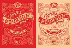 Whiskey Label Logo